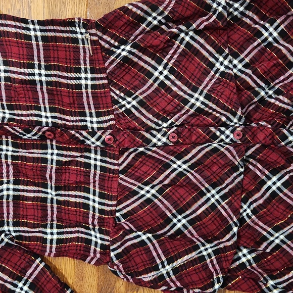 Guess Plaid Dress - Size 6 - Picture 3 of 4